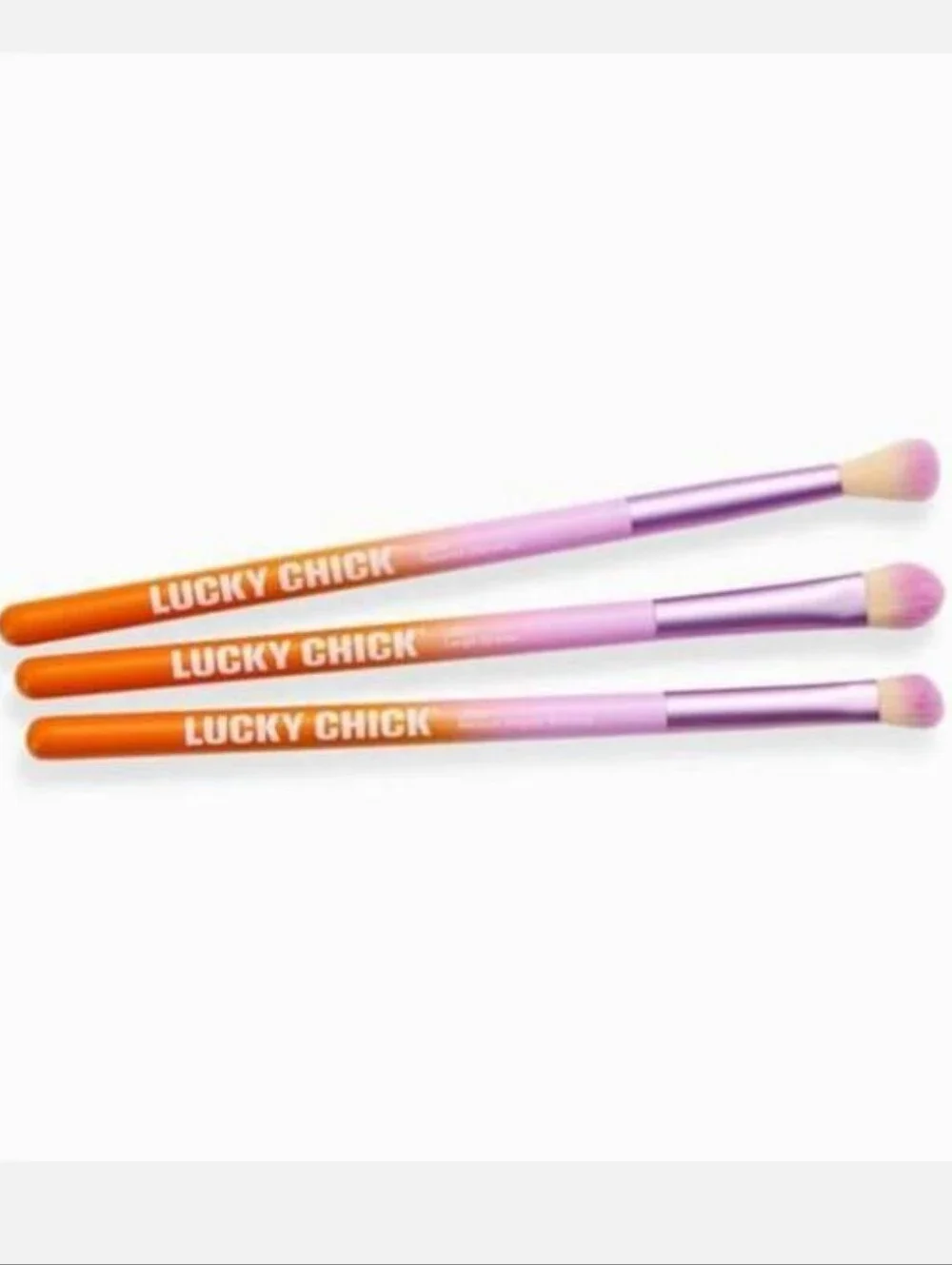 Lucky Chick The Eye Love You 3-Piece Makeup Brush Set